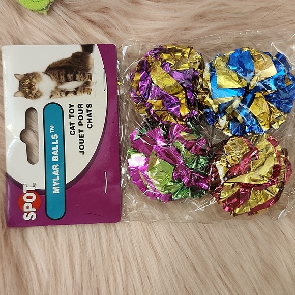 Brand New BUNDLE ASSORTED BRANDS CAT TOYS & TEASER WAND-3CT - Picture 3 of 5